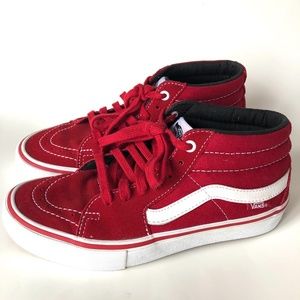 red vans high